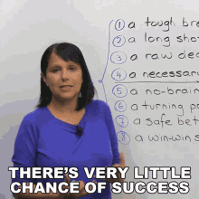 theres-very-little-chance-of-success-rebacca.gif